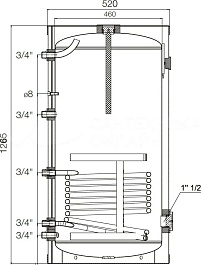 Royal Thermo Водонагреватель накопительный Aquatec Inox RTWX 200 – фотография-2