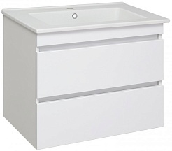 Runo Мебель для ванной Манхэттен 75 белая – фотография-10