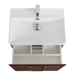 BelBagno Тумба с раковиной Due 60 подвесная Noce – фотография-4