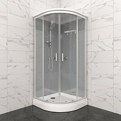 Triton Душевая кабина Прайм Сатин 90/90 А Щ0000071581 – фотография-5