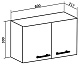 Runo Шкаф навесной Рондо 60x30 – картинка-6