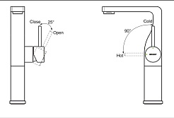 Bravat Смеситель для раковины Arc F16061C-A2-ENG хром – фотография-2