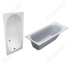 Jacob Delafon Ванна чугунная Soissons 160х70 E2931 – фотография-4