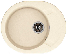 Dr. Gans Мойка гранитная Берта 580 белый 