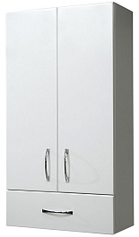 СанТа Шкаф для ванной Стандарт 60х90 2 двери, 1 ящик – фотография-1
