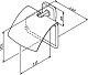 Am.Pm Держатель для туалетной бумаги Gem A90341400 – фотография-6