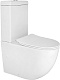 Azario Унитаз-компакт Renda AZ-8693 безободковый с бачком с сиденьем микролифт белый – картинка-19