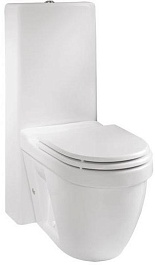 Creavit Унитаз-монолит Dream DR350.00000 с биде – фотография-1