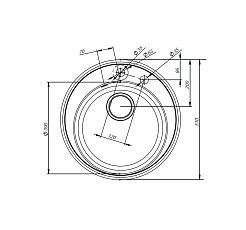 Iddis Мойка гранитная Kitchen G K04S511i87 сафари – фотография-2
