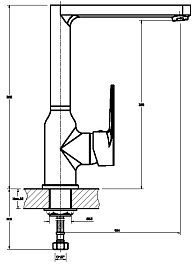 Orange Смеситель Otto M22-000cr – фотография-2