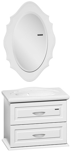  Мебель для ванной Mero 80 белый – фото-1