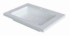 Madera Мебельная раковина Modul 62 глянцевый белый Mol.08.65/W – фотография-2