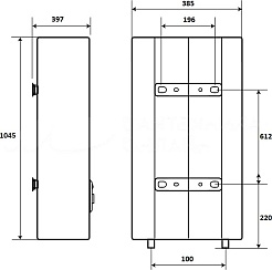 Royal Thermo Накопительный водонагреватель Heatronic slim RWH 80 DryHeat – фотография-5