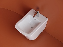 Ceramicanova Подвесное биде Union CN4010 белое – фотография-6