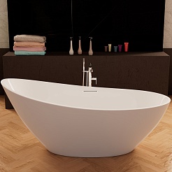 Frank Акриловая ванна 181х80 F6118 white – фотография-1