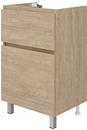 Teymi Тумба с раковиной Laina 50 дуб светлый – фотография-8