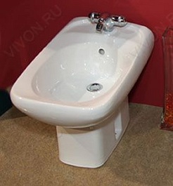 Оскольская керамика Биде напольное "Альфана" – фотография-2