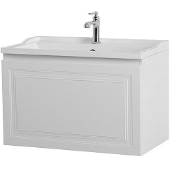 Cezares Тумба с раковиной Giubileo 80 подвесная bianco lucido – фотография-1