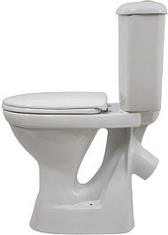 Оскольская керамика Унитаз-компакт Персона с поручнем для инвалидов – фотография-2