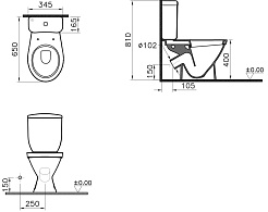 Vitra Унитаз Norm Blanc – фотография-5