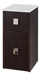 Водолей Тумба подвесная "Сильвия 30" R венге – фотография-1