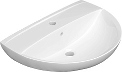 Керамин Раковина подвесная/на пьедестал Симпл 55 4810531137634 – фотография-1