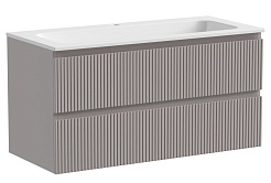 Sancos Тумба с раковиной Snob T 100 doha soft раковина Grace 101 CN7013 – фотография-1