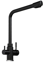Mixline Смеситель для кухни 35k ML-GS13 (308) черный – фотография-2