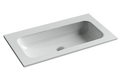 Ceramicanova Мебельная раковина Grace 81 без отверстия CN7012wx белая – фотография-1