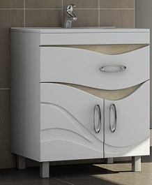 Vigo Мебель для ванной Mirella 70 белая – фотография-4