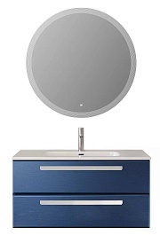 BelBagno Мебель для ванной Eco Cer-N 100 CZR-8095-100 sapfiro ручки сатин – фотография-1