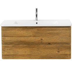 BelBagno Тумба с раковиной Albano-Cer 105 подвесная Rovere Rustico – фотография-2