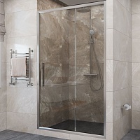 DTO Душевая дверь в нишу FC 120-140 Chrome