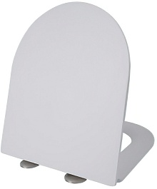 Esbano Сиденье для унитаза Azalea/Clavel белое – фотография-1