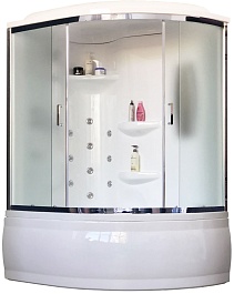 Royal Bath Душевая кабина RB 140ALP-C-CH левая – фотография-1