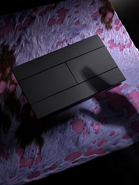 OLI Кнопка смыва Slim черная – фотография-2