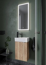 Sancos Тумба под раковину Mini 35 L дуб галифакс натуральный – фотография-6