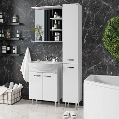 Onika Тумба с раковиной Коралл 60.10 белая – фотография-8