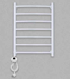 Domoterm Полотенцесушитель Калипсо П7 500x700 E L белый – фотография-3