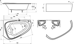 Ravak  Акриловая ванна Love Story II L – фотография-6