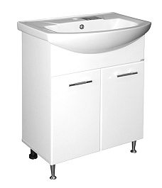 Mixline Тумба под раковину Росток 65 белая  (РАЗБОР) – фотография-1