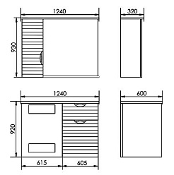Атолл Мебель для ванной "Бавария" lucido – фотография-5