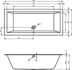Riho Акриловая ванна Lugo Velvet 180x80 – фотография-2