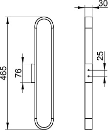 Keuco Полотенцедержатель Edition 11 30070 010000 хром – фотография-2