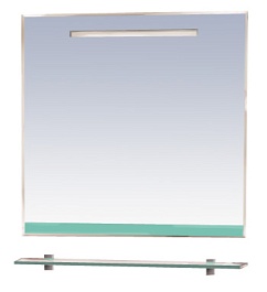 Misty Зеркало для ванной Джулия 85 салатовое – фотография-1