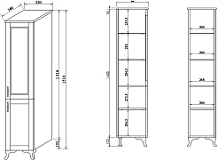 Sanflor Пенал Глория 32 R голубой – фотография-4