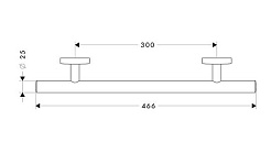 Hansgrohe Поручень Logis – фотография-2