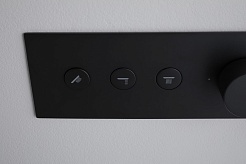 Allen Brau Смеситель для душа Liberty 5.33003-31 (с внутренней частью, 3 выхода) черный матовый – фотография-2