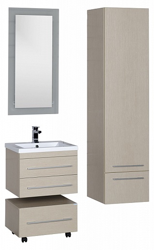 Aquanet Тумба подкатная "Нота 58" светлый дуб – фотография-10