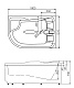 Gemy Акриловая ванна G9083 O R с TV – картинка-6